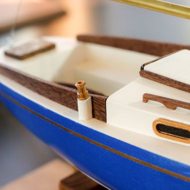 Custom Made Wooden Model Boats