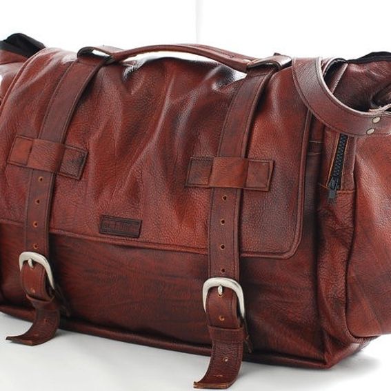 Hand Crafted Handmade Leather Messenger Bag Handmade 22 Inch Leather ...