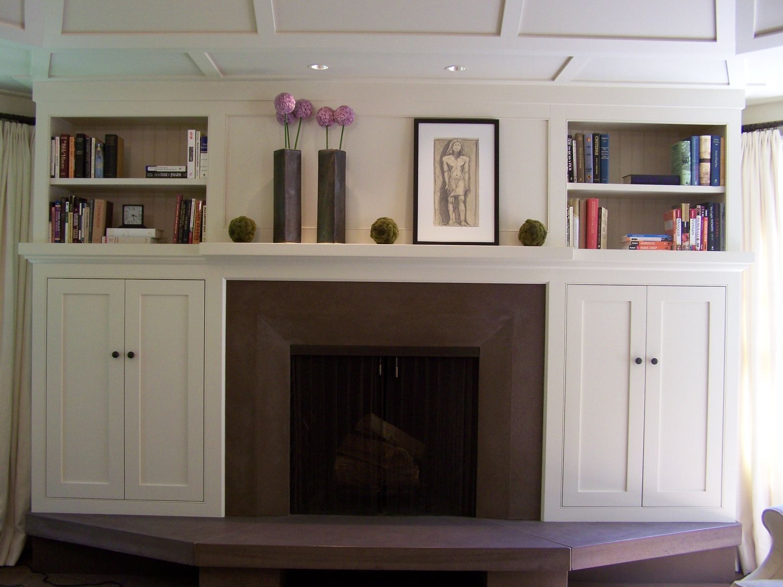 Hand Crafted Arts And Crafts Style Built In Cabinets By G B