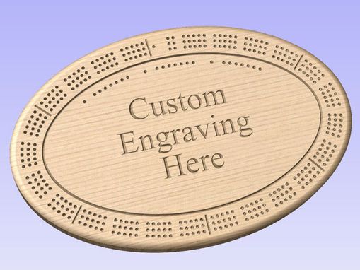 Custom Made Customized Cribbage Boards
