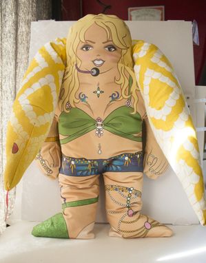 Custom Made Britney Spears Shaped Pillow