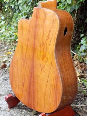 Custom Made Amazon Rosewood Back And Sides With A Cedar Top Made By Luthier Ike Wilhelm