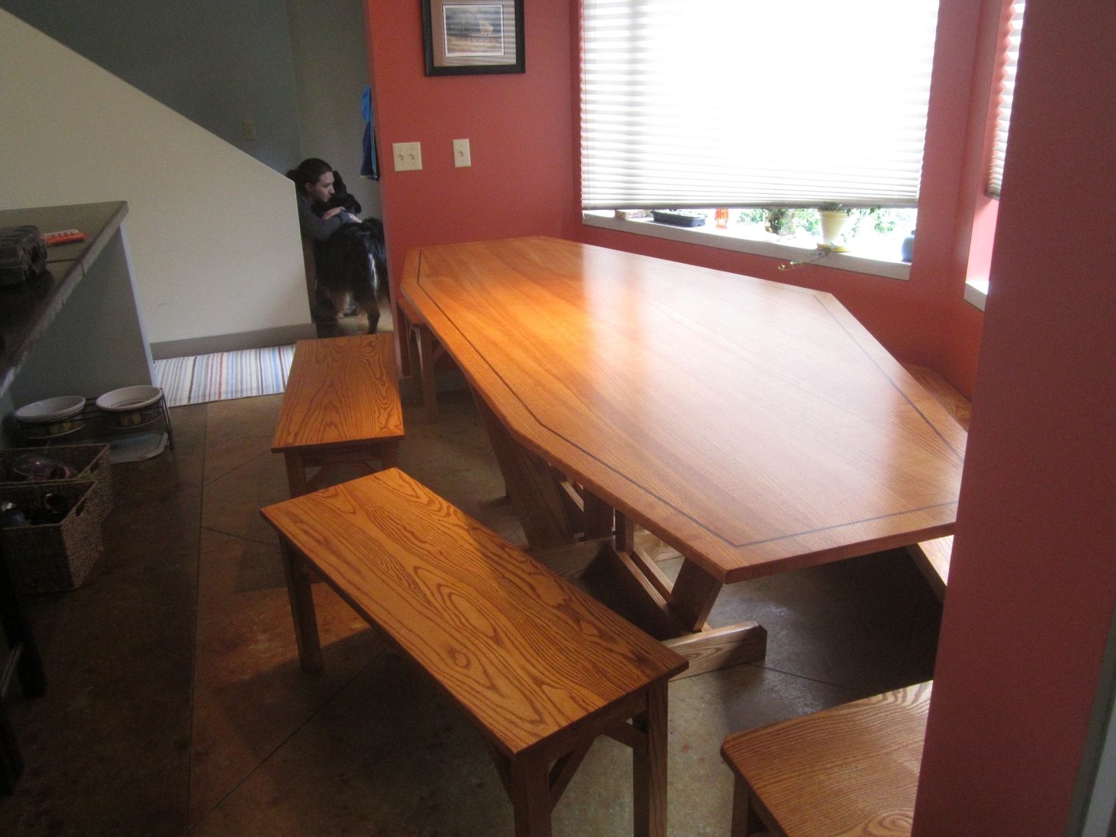 Custom Made Breakfast Nook by Hurst Concepts, LLC