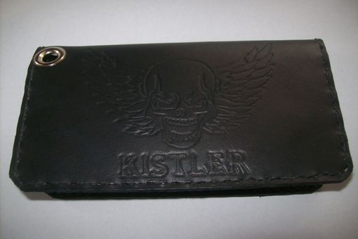 Custom Made Custom Leather Biker Wallet