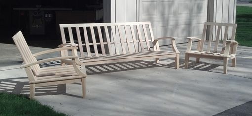 Custom Made Cypress Patio Furniture