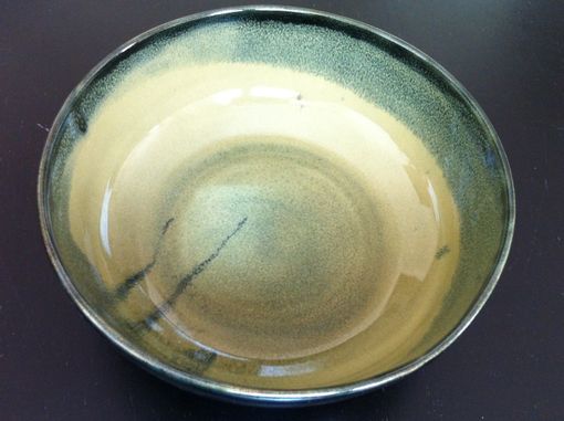 Custom Made Gemfox Pond And Sencha Ceramic Bowl Wheel Thrown Stoneware Pottery Sra Usa