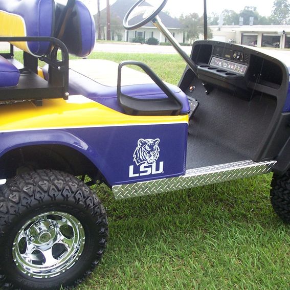 Handmade Lsu Golf Cart by Bayou Boogie Customs | CustomMade.com