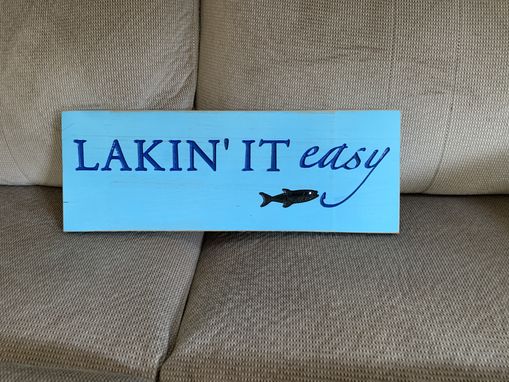 Custom Made Lakehouse Signs