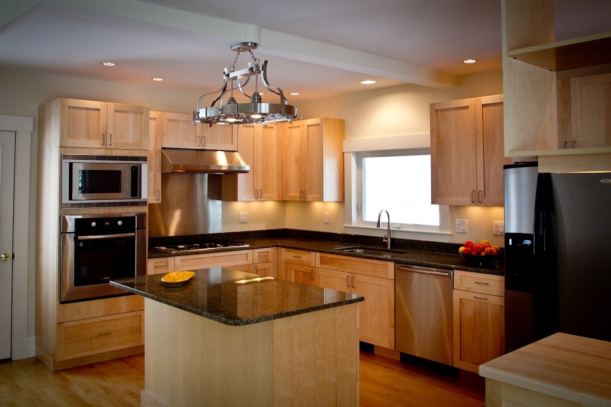 Hand Made White Maple Kitchen Lancaster, Nh by Northwoods Home Store ...