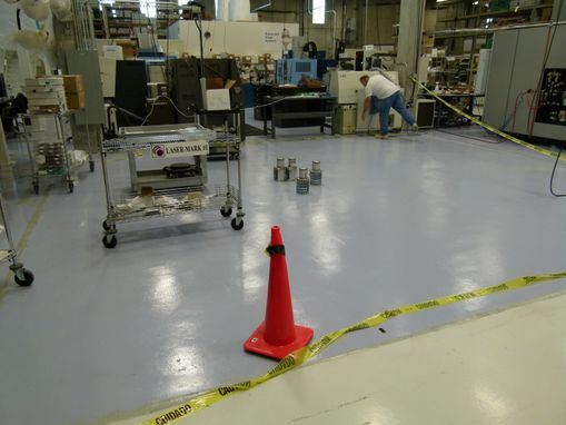 Custom Made Industrial Commercial Floor Refinish - Ortho Development, Slc Utah