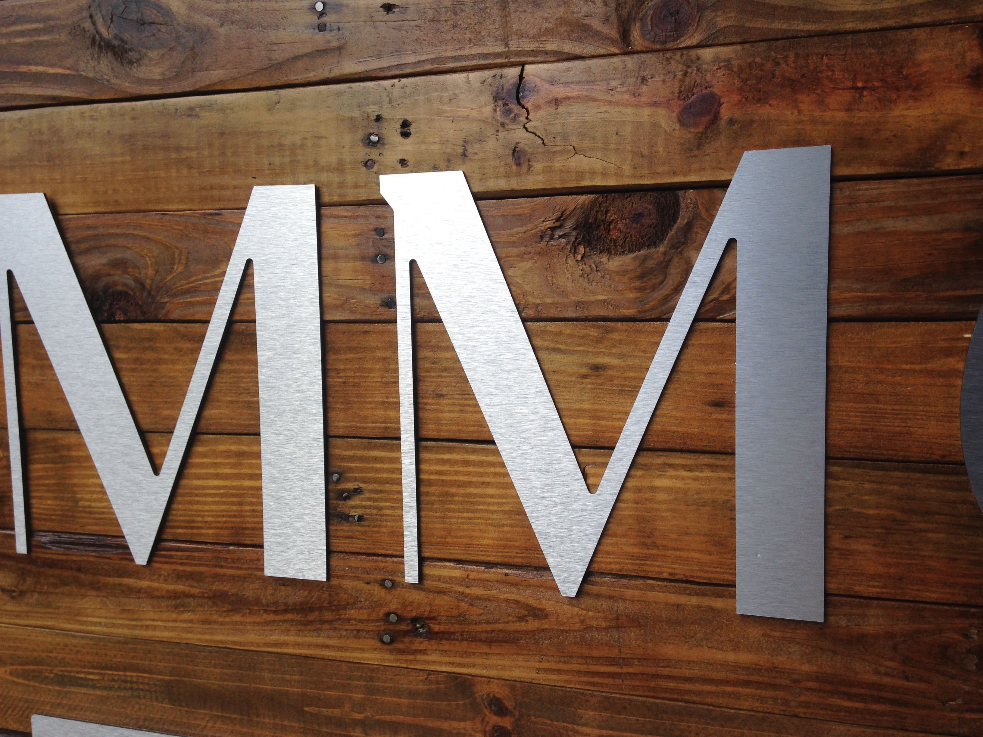Custom Made Rustic Business Sign by SantaCruz Designs