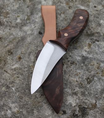 Custom Made Hand Made Knife, Drop Point