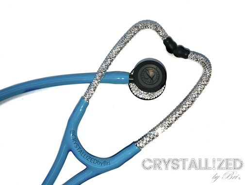 Custom Made Crystallized Littmann Cardiology Iv Stethoscope Medical Nurse Dr Bling European Crystals Bedazzled