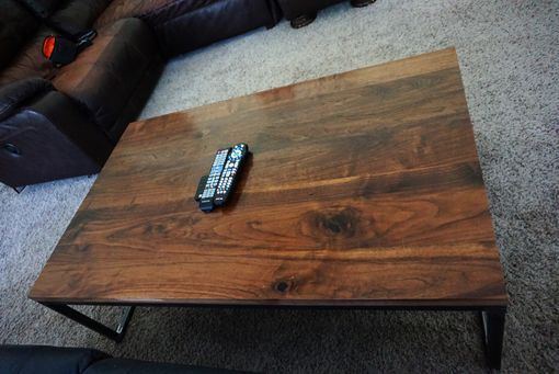 Custom Made Walnut Living Room Tables
