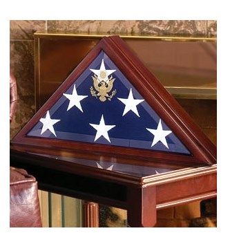 Custom Made Folded Flag Display Case