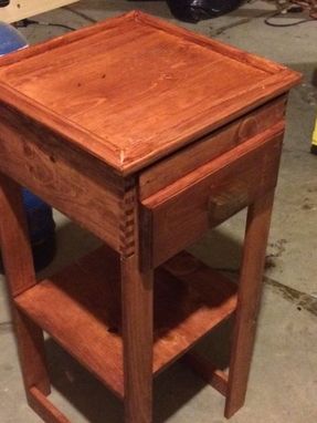 Custom Made Set Of Twin Shaker Style Nightstands