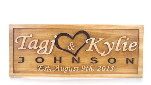 Custom Made Family Name Sign Established Sign Personalized Last Name Sign Wedding Gift Anniversary Gift