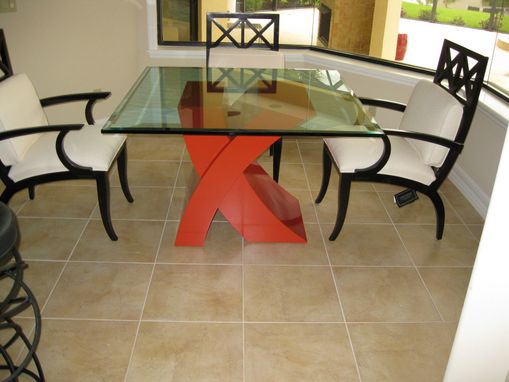 Custom Made Painted Table Base