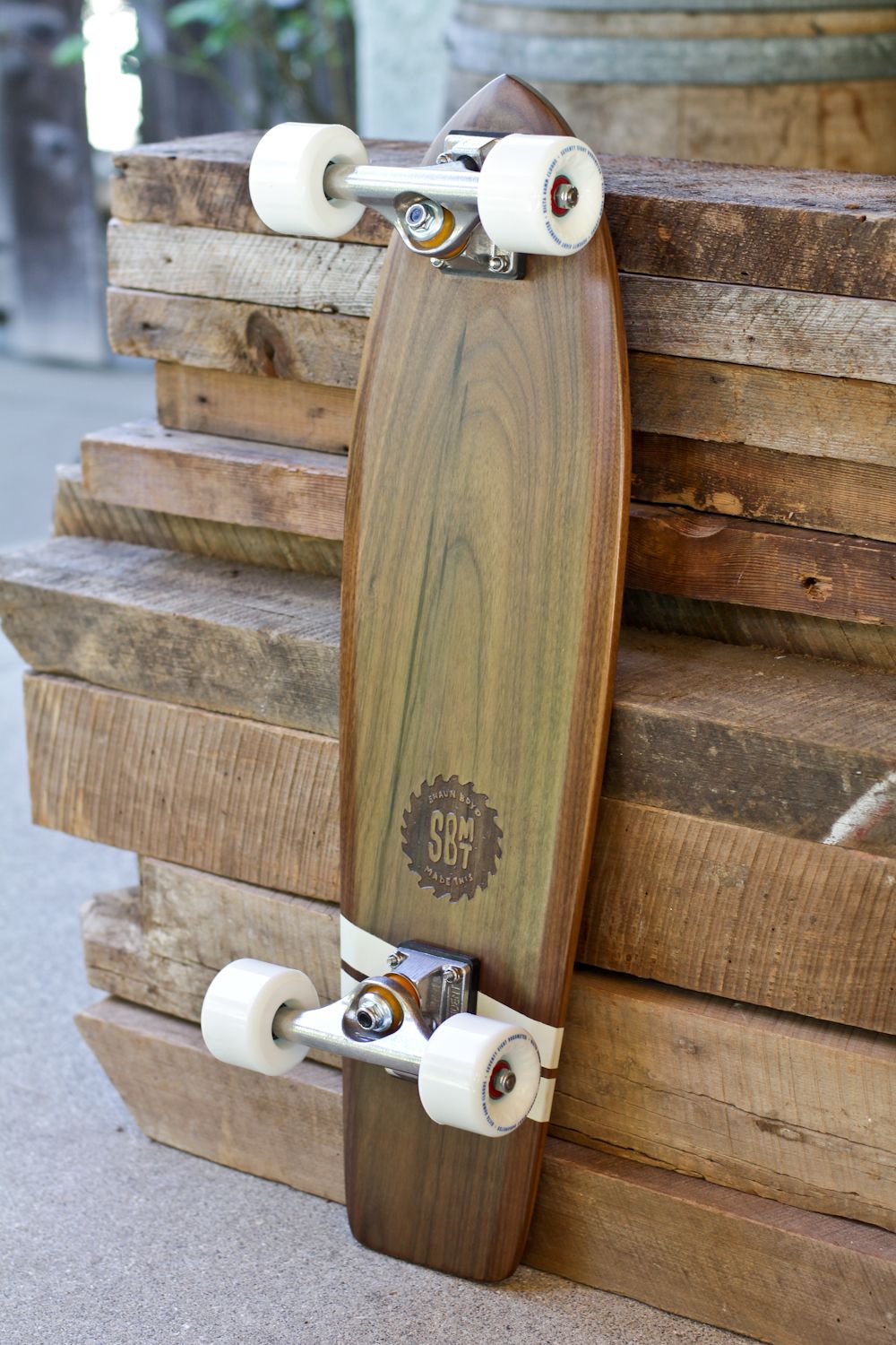 Buy Hand Made Custom Solid Wood Skateboard, made to order from Shaun ...