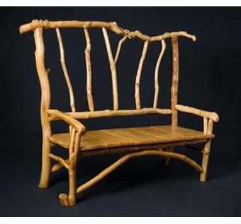 Custom Made Rustic Style Settee