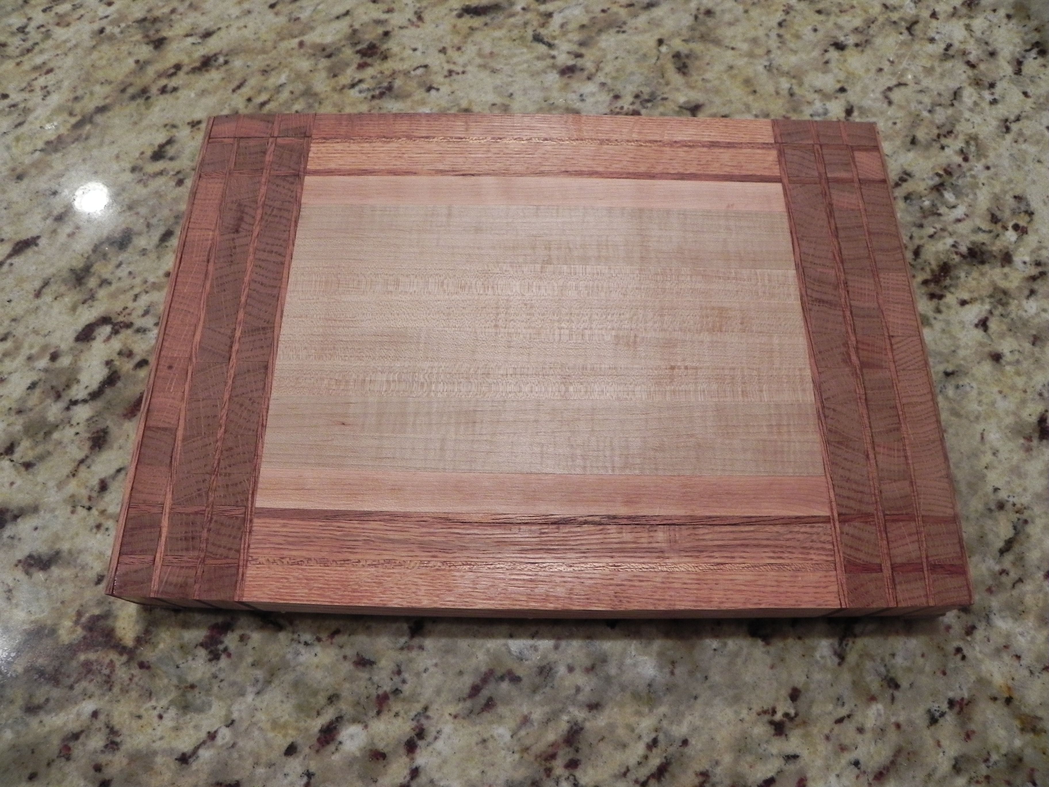 Buy Hand Made CraftsmanPrairie Style Cutting Board, made to order from