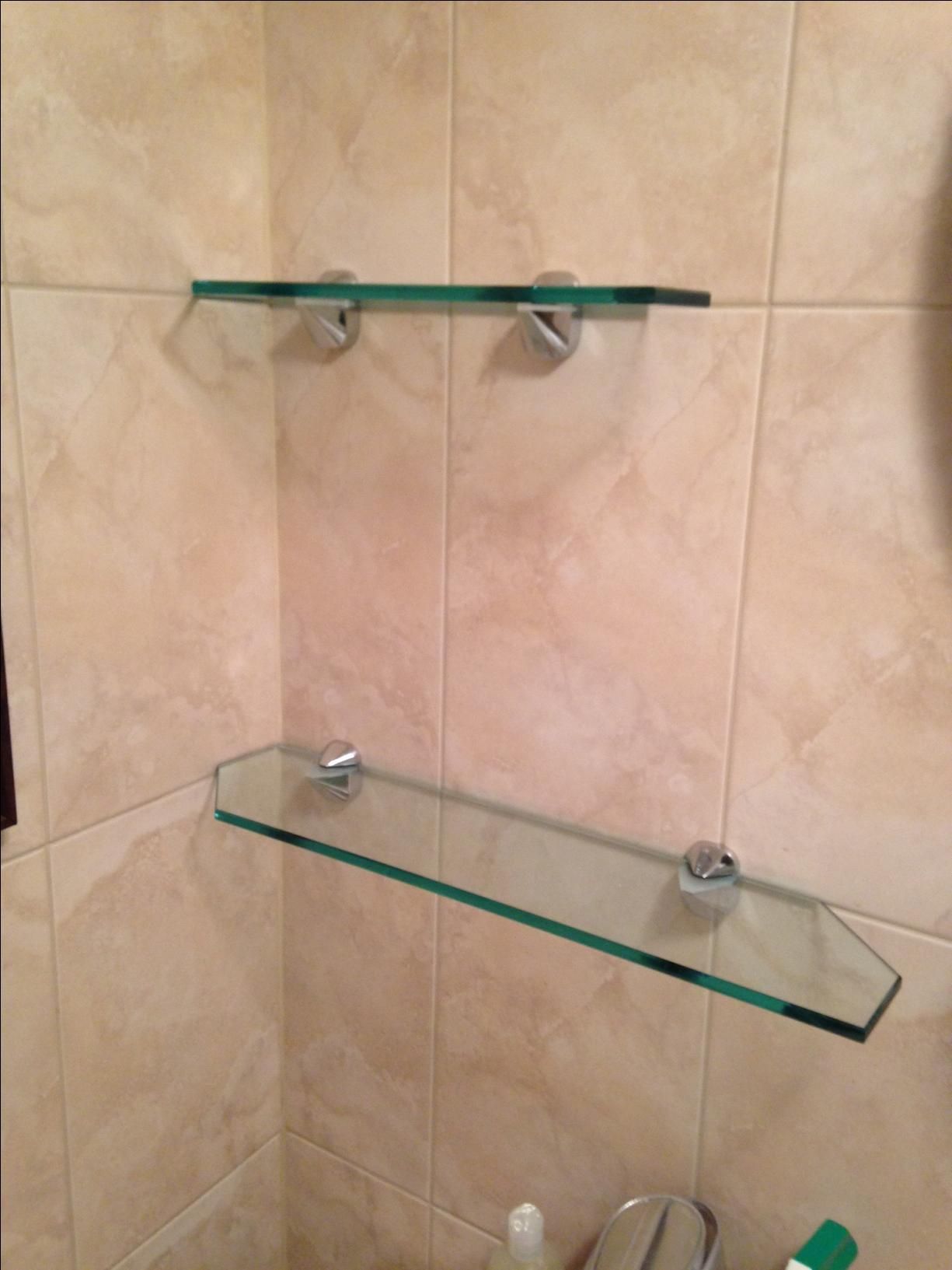 Hand Made Glass Shelves by Knock On Glass