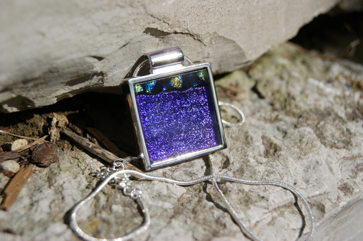 Custom Made Beautiful Purple Pendant