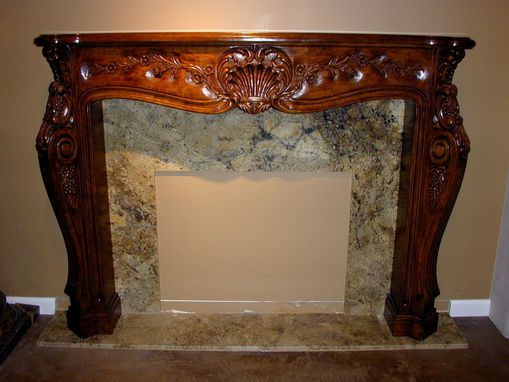 Custom Made M-630 Custom Fireplace Mantel