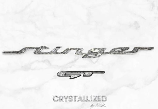 Custom Made Kia Stinger Gt Crystallized Car Emblem Bling Genuine European Crystals Bedazzled