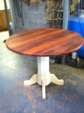 Custom Made Round Drop Leaf Table