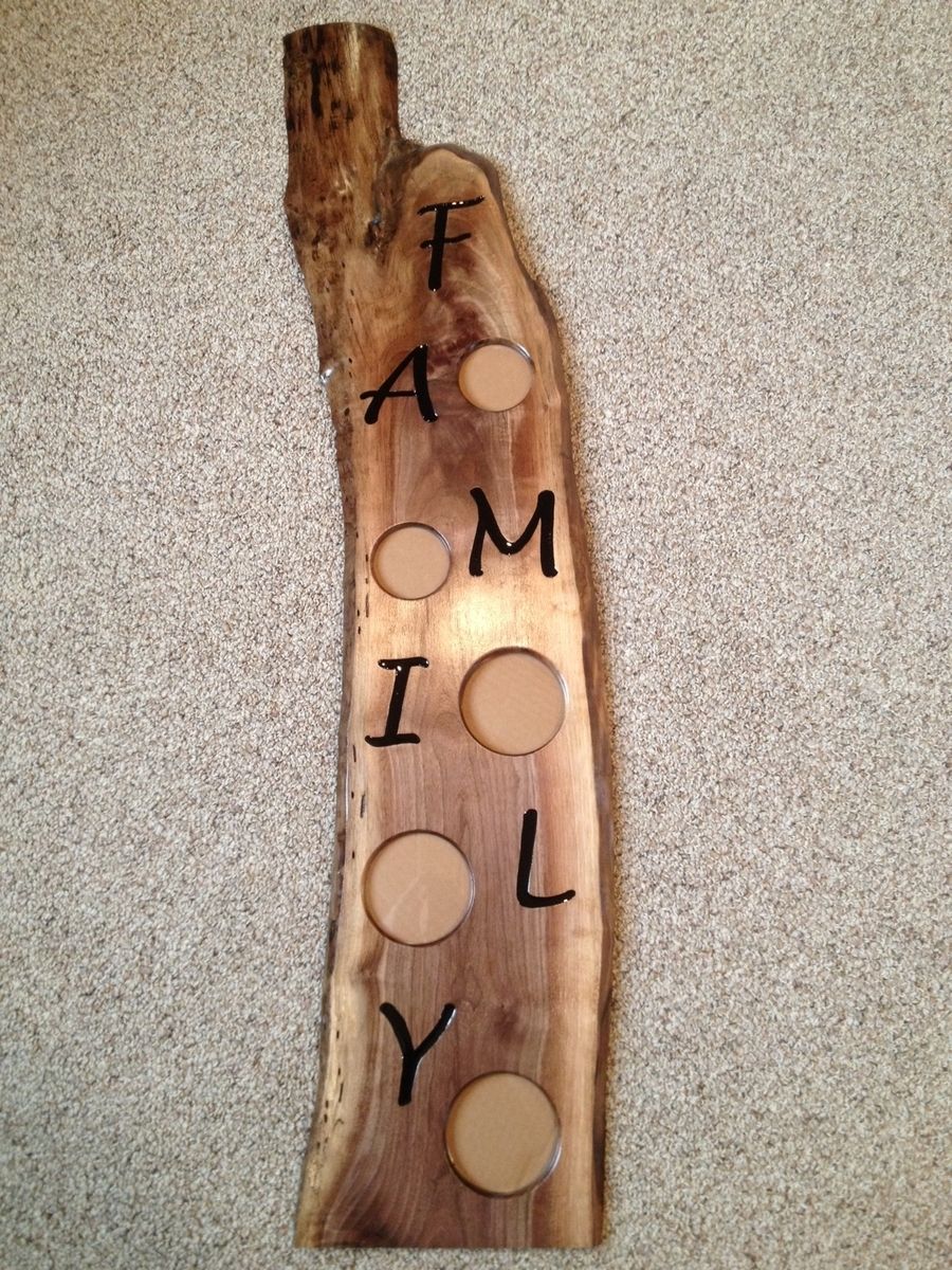 Custom Made Picture Frames by Live Edge Woodcrafts