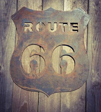 Custom Made Route 66 Sign