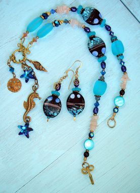 Custom Made Ocean Inspired Charm Necklace Set