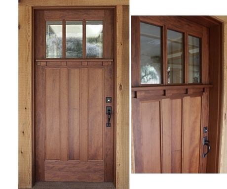 Custom Made Bungalow Door