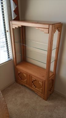Custom Made Southwest Display Cabinet