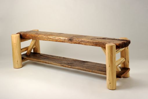Custom Made Log Bench