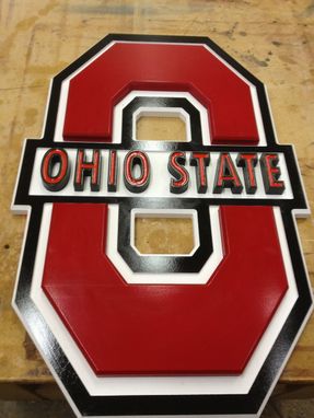 Custom Made Ohio State Sign