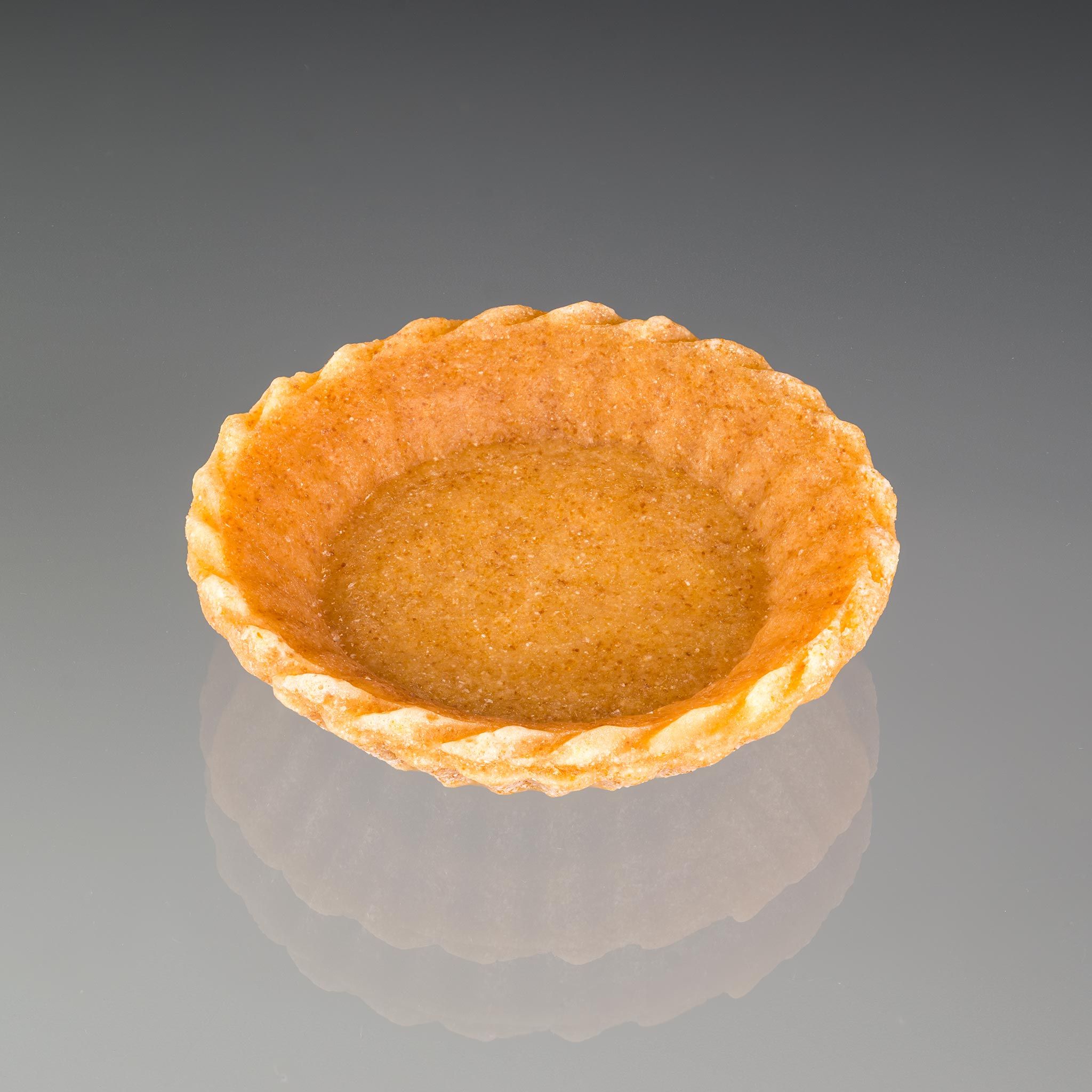 Buy Hand Crafted Lead Crystal Graham Cracker Crust, made to order from Elizabeth Johnson Art
