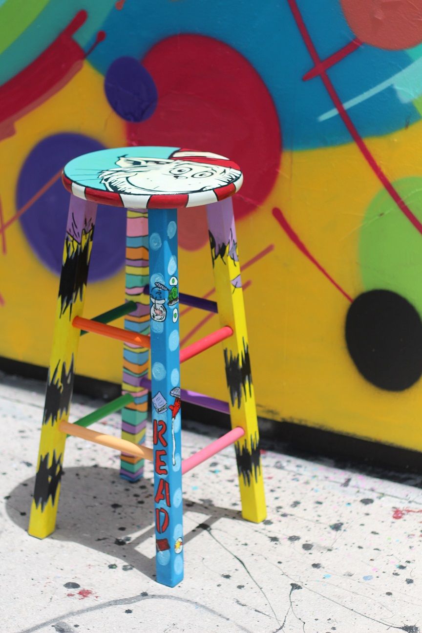 Buy Hand Made The Cat In The Hat Classroom Furniture, made to order