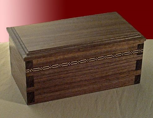 Custom Made Keepsake Box With Loose Lid