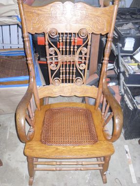 Custom Made Cane Seat Restoration