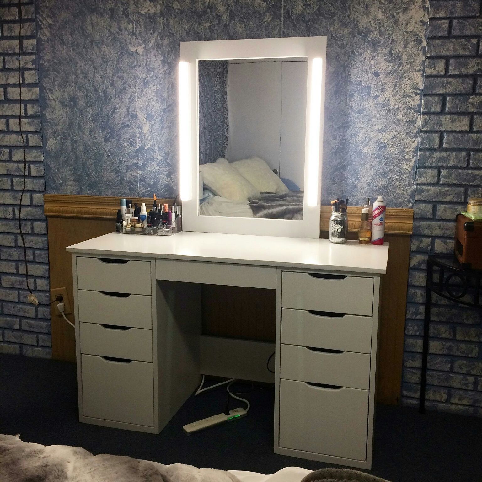 Hand Made Vanity Reface by Parkinsons Custom Woodworks