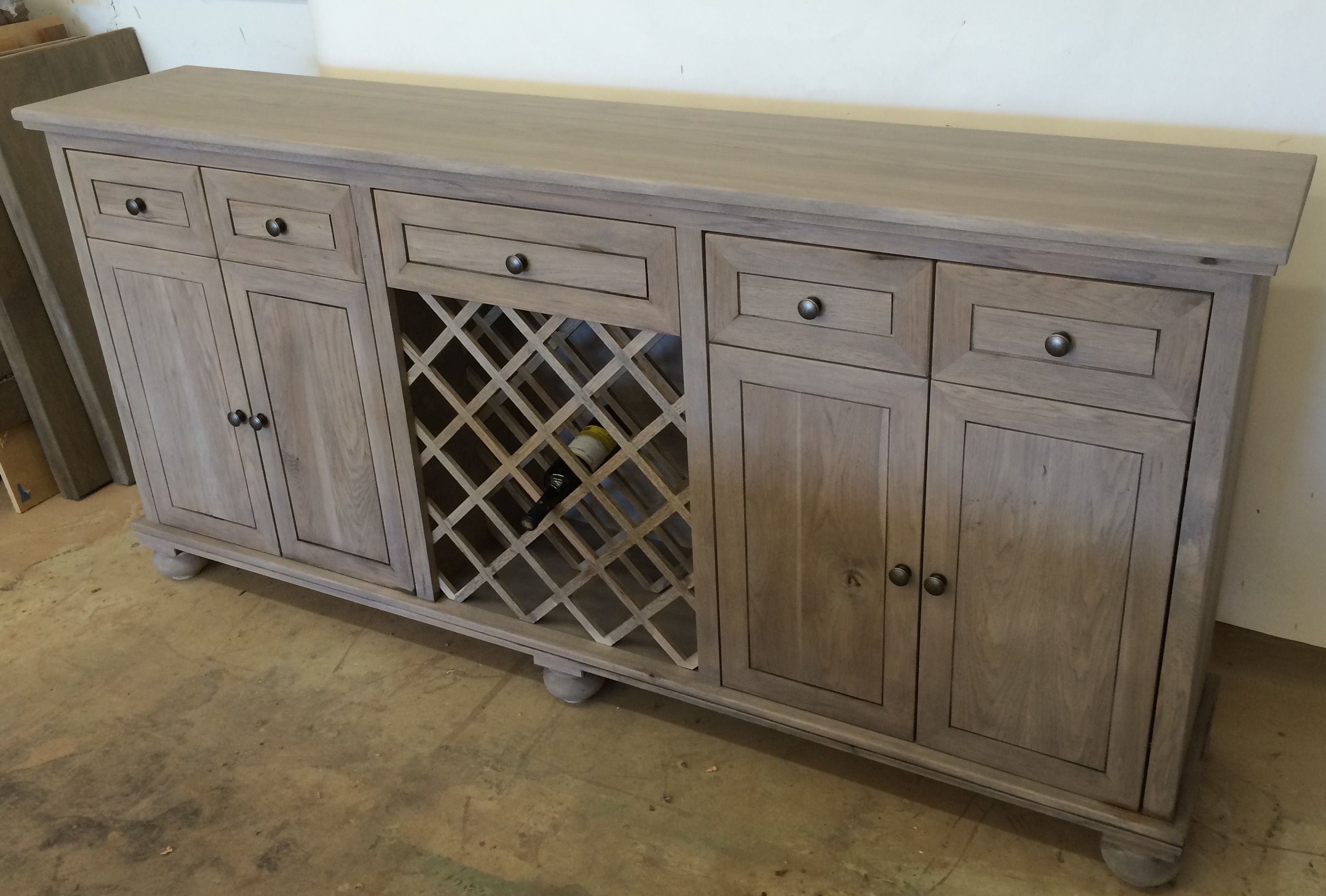 Custom Buffet With Wine Storage By Santini Custom Furniture Custommade Com