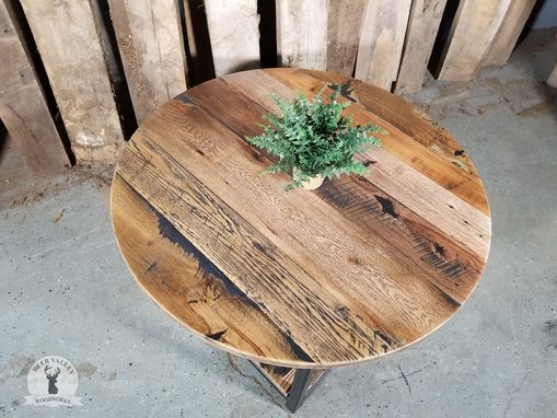 Custom Made Reclaimed Barnwood Coffee Table, Reclaimed Wood Coffee Table