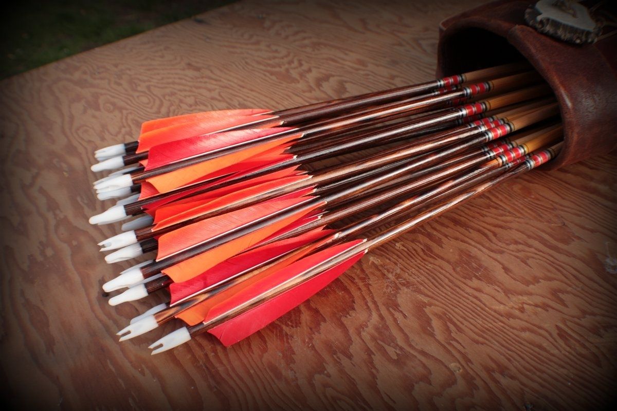 Custom Traditional Archery Arrows By Echo Archery 6897