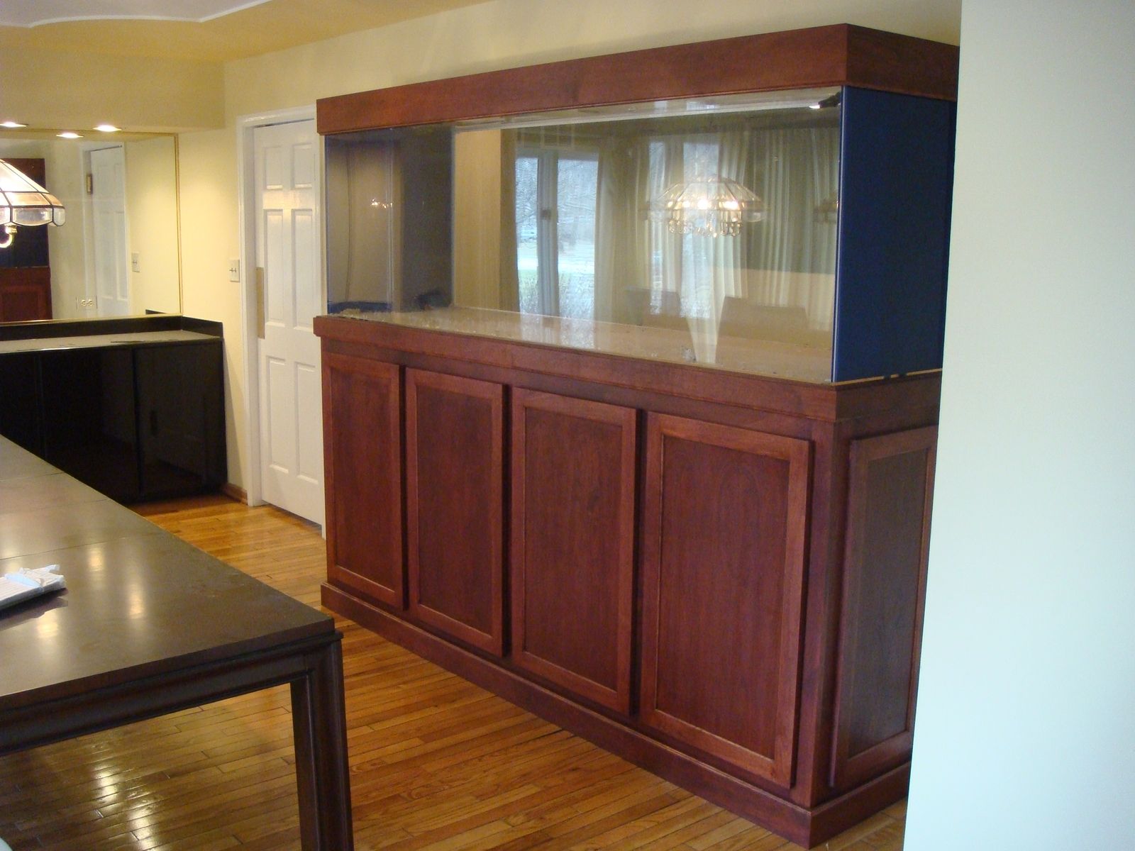 Custom Made Aquarium Stand by Jack Built Construction Corp