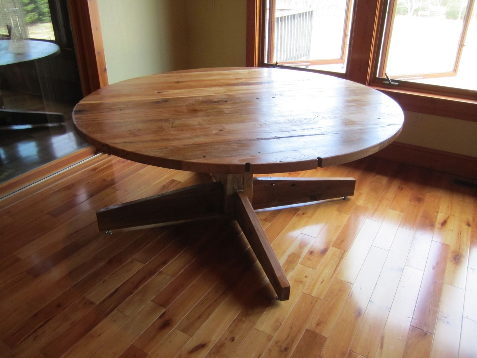 Handmade 6' Round Dining Table by re.dwell | CustomMade.com