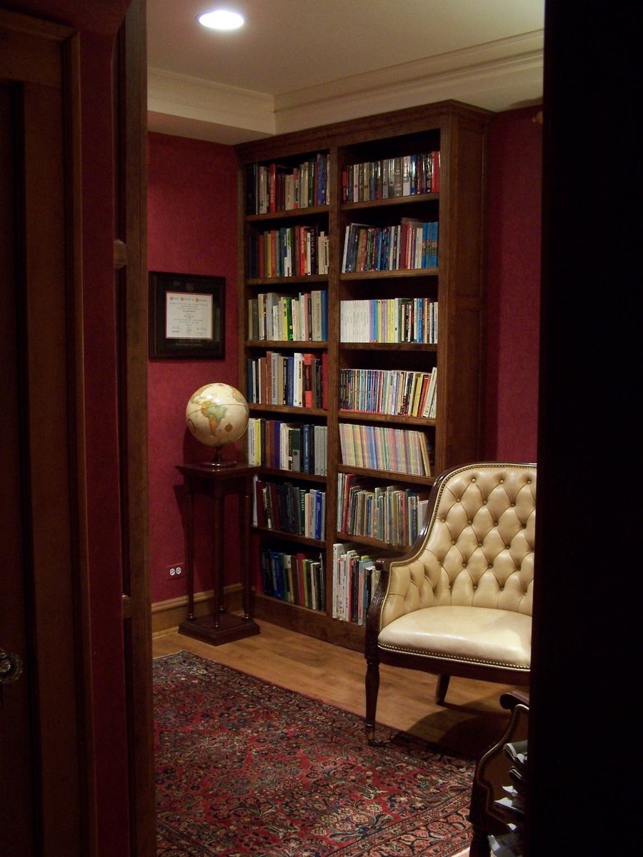 Custom Built-In Library Bookcases by Tom Jansson Custom 