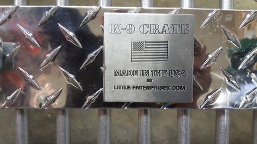 Custom Made Custom Aluminum K-9 Crate