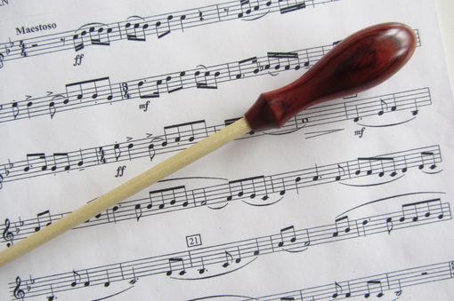Custom Made Music Conductors Baton - Handmade- Cocobolo Wood And Poplar Wood Tip
